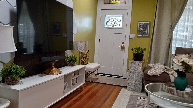 Entry and Living Room