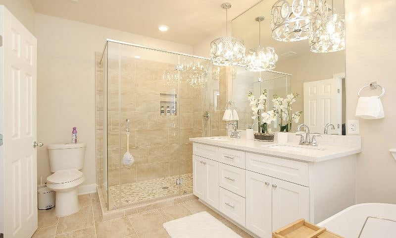 Primary Bathroom w/ Double Sinks.