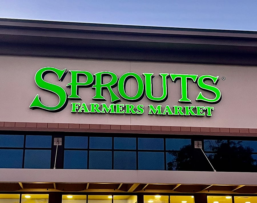 Sprouts grocery store. (2.6 miles away).