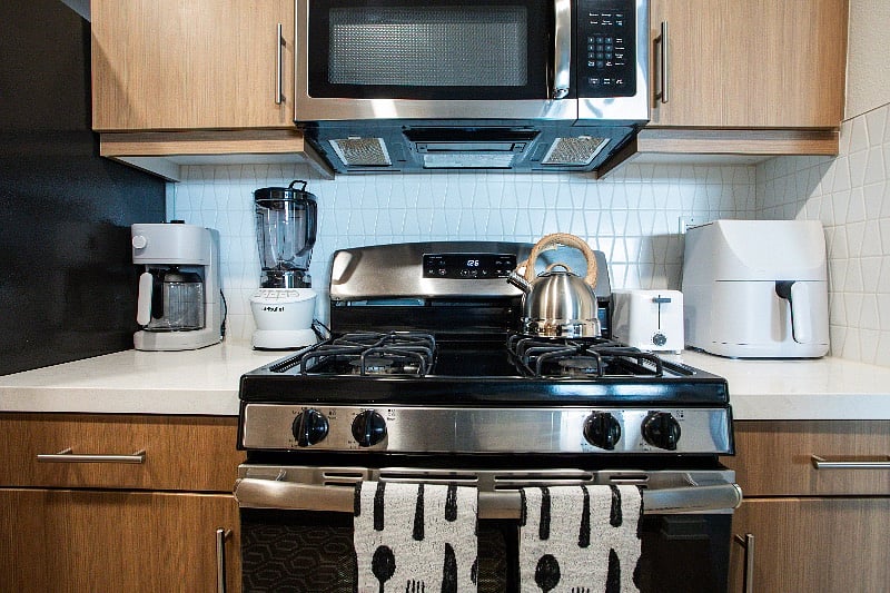 Stove and appliances