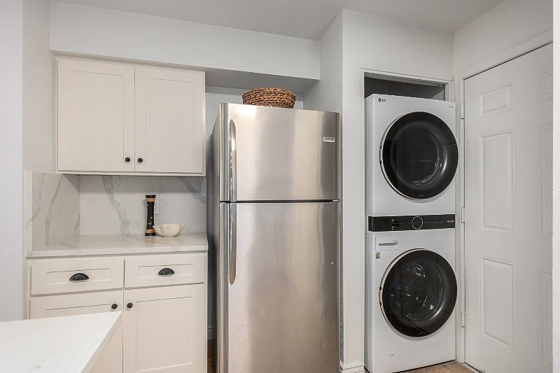 Washer and dryer