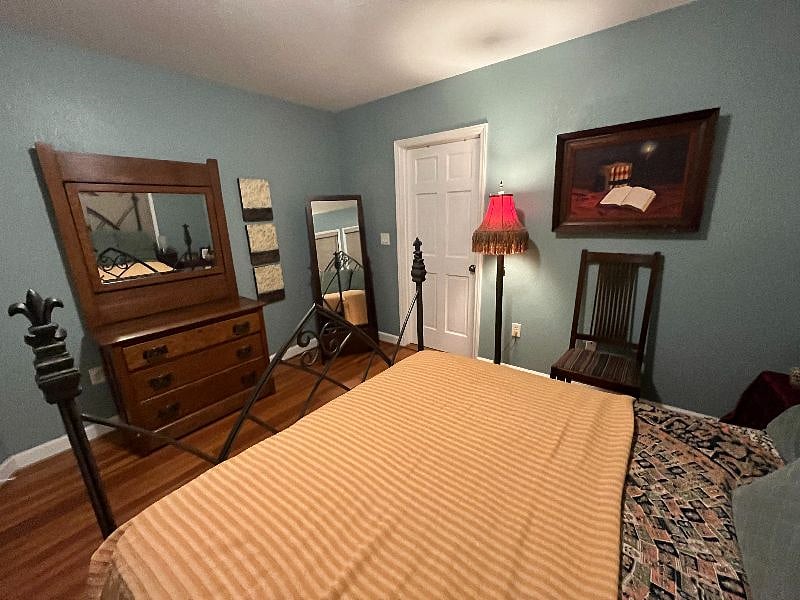 Bedroom 1 with walk-in closet