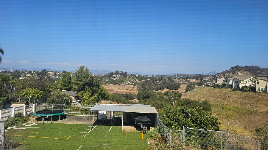 Primary bedroom view