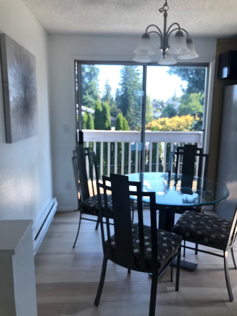 Upper Unit - Dining Rm over slider to Deck