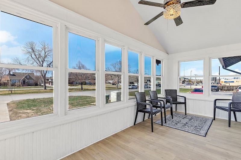 Enclosed Sunroom