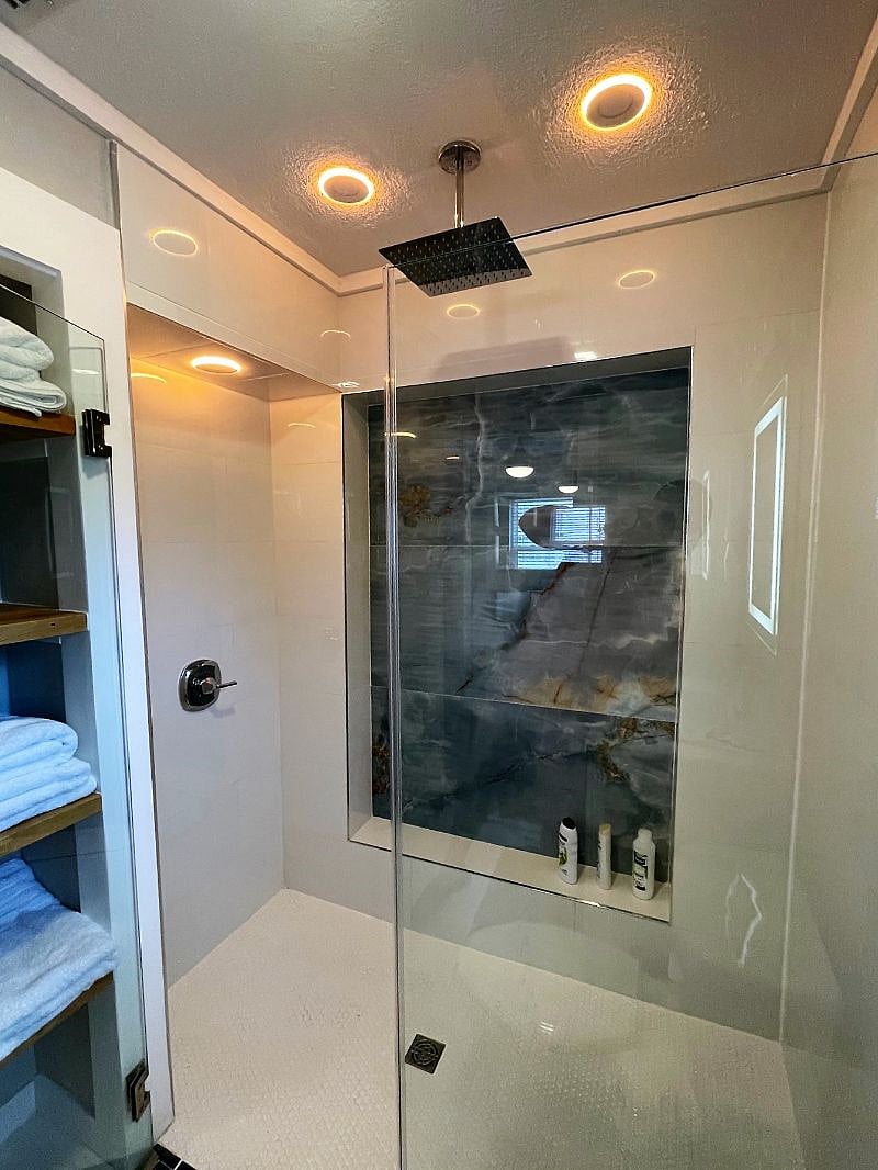 custom walk-in shower