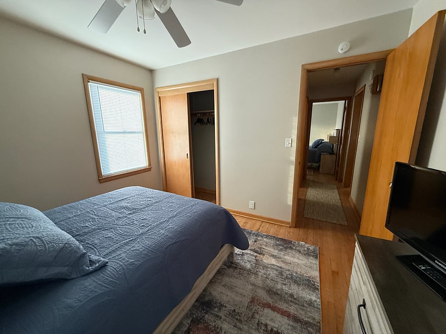 North Bedroom looking into hall