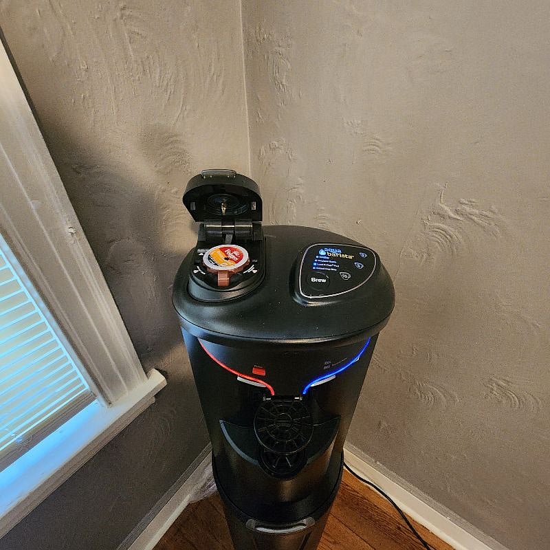 Hot cold water and K-cup dispenser