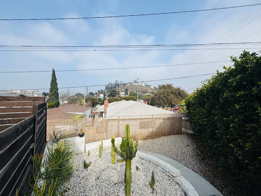Private yard