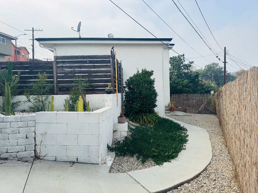 Private yard