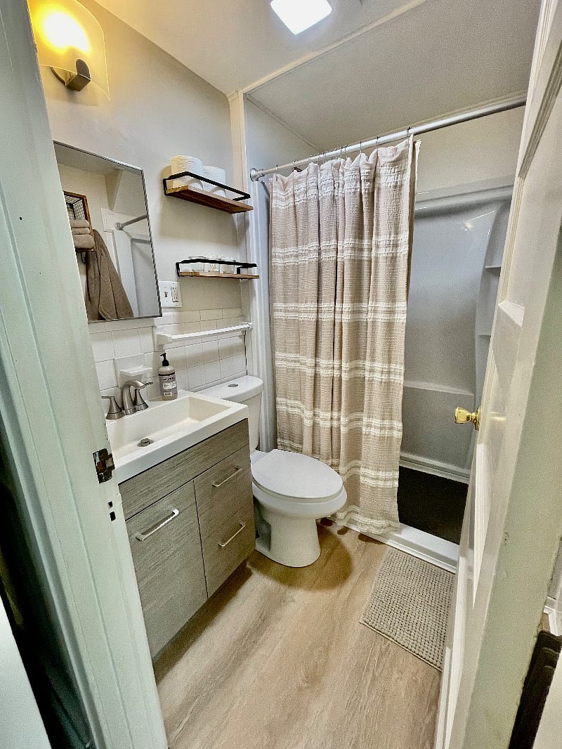 Recently remodeled Bathroom
