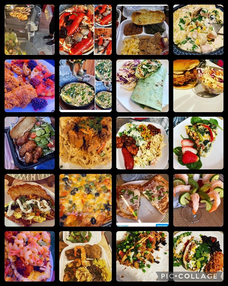 We have a private chef who can prepare daily or weekly meal/ meal prep for those on the go and who dont want to eat fast food. The meal plan can be arranged with her directly. Please check her out on Instagram @chef_joy_uniqueeats 