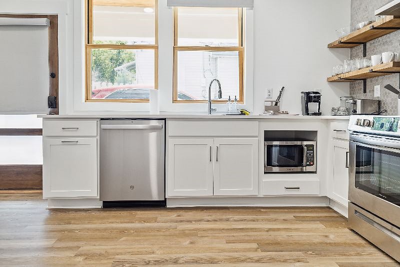 Kitchen Facing Driveway