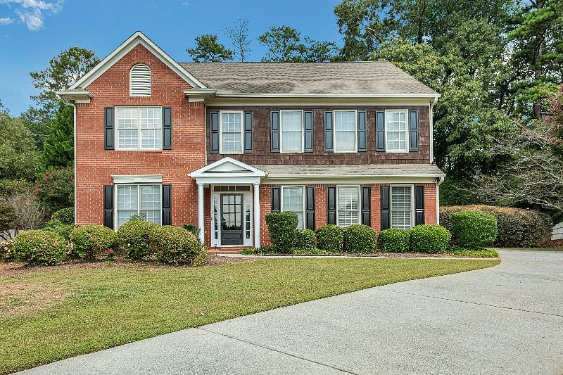 Exterior of the front of the home