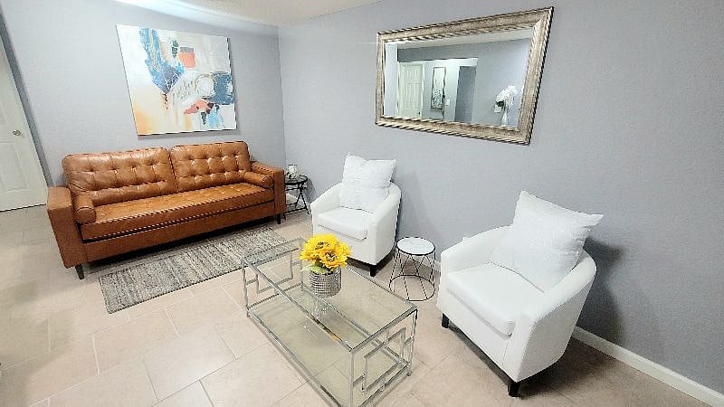 Private Downstairs MIL Suite Living Room
