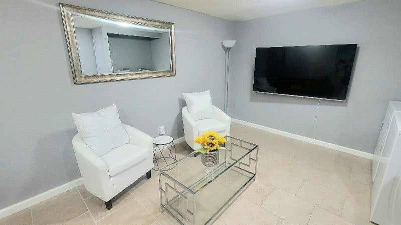 Private Downstairs MIL Suite Living Room