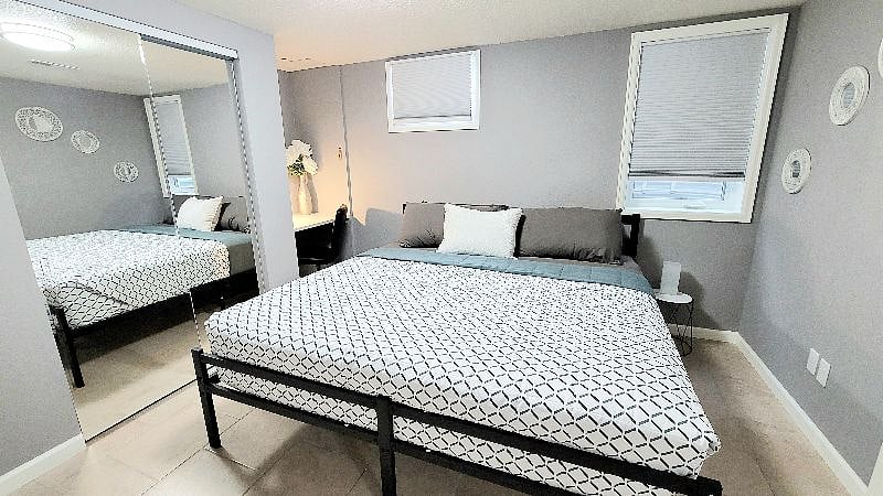 Private Downstairs MIL Suite King Bedroom