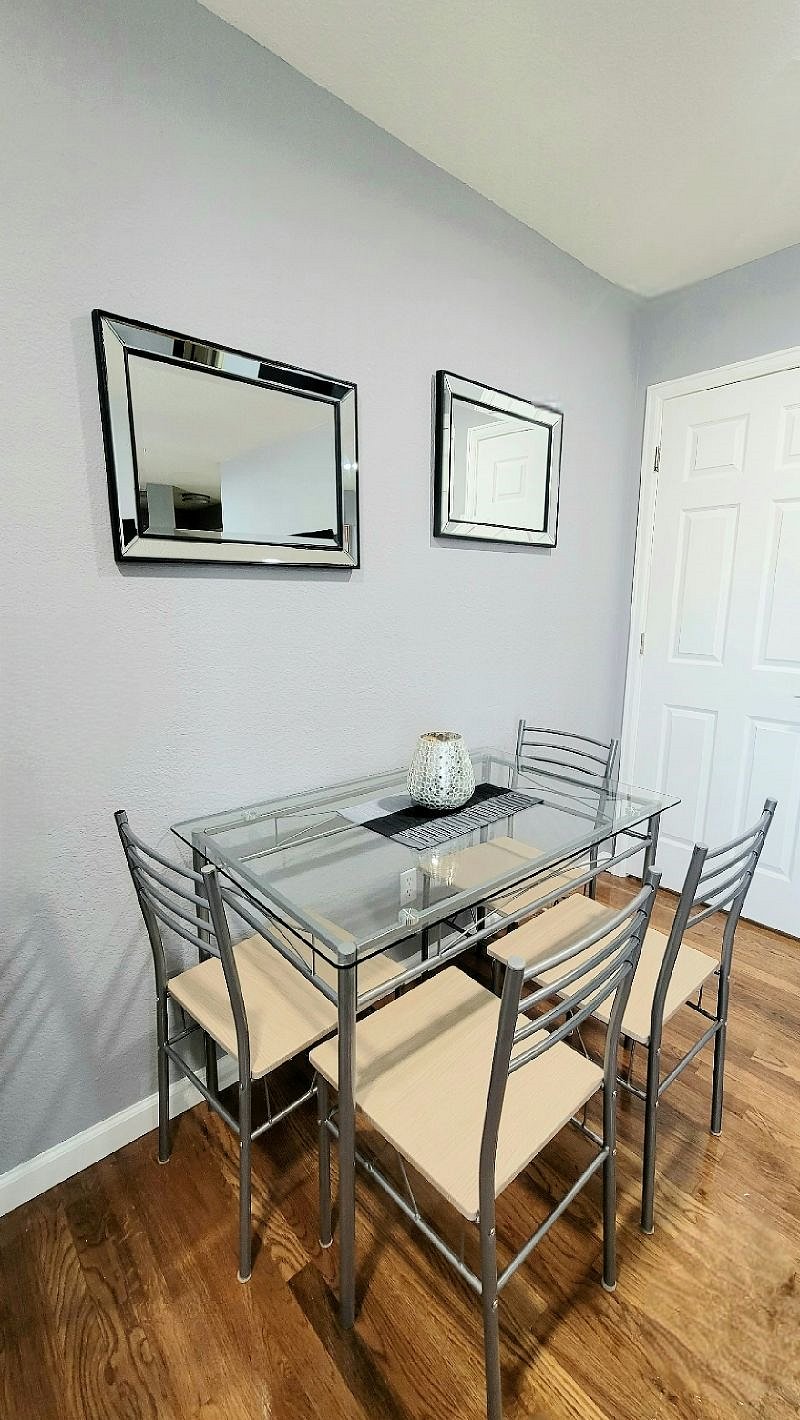 Private Main Floor MIL Suite Living Room Dining Table