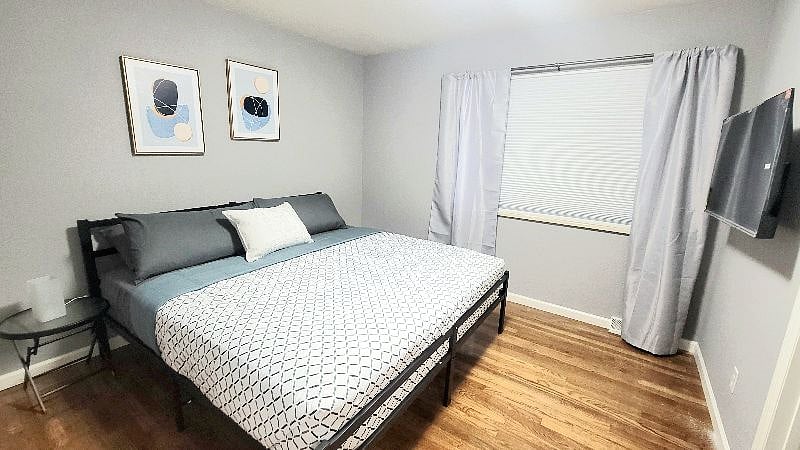 Private Main Floor MIL Suite King Bedroom