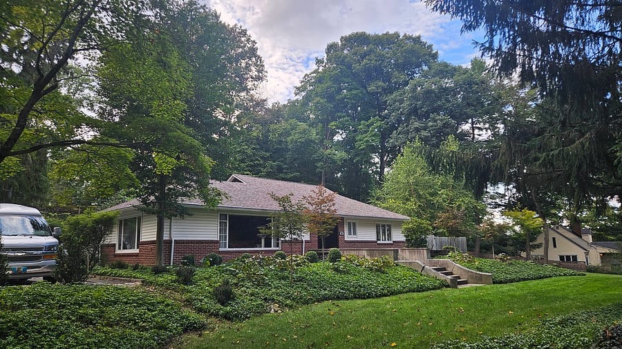 View of home from front.
