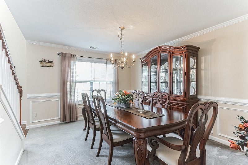 Formal dining room