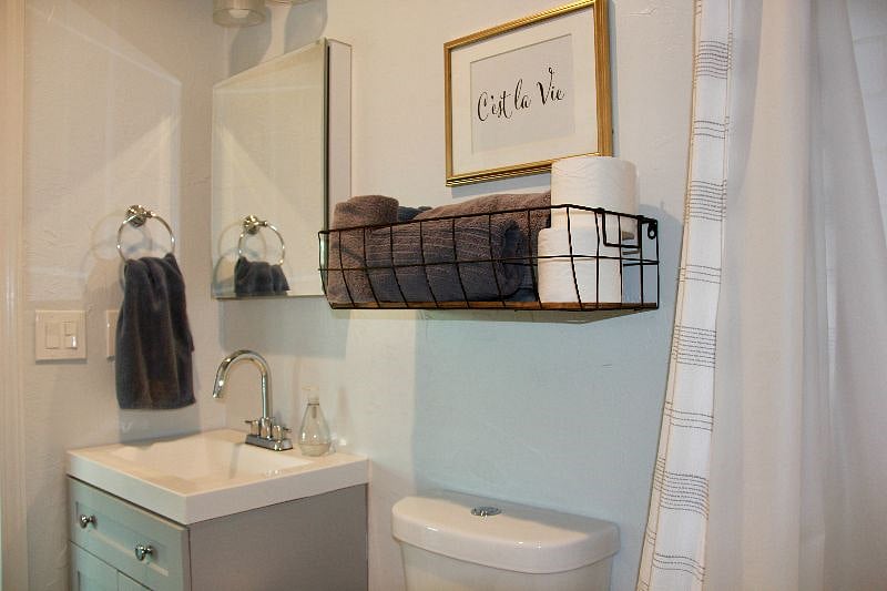 bathroom storage