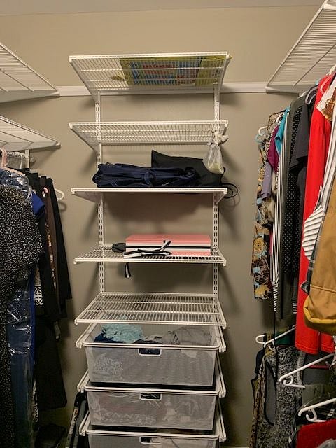 Closet will be cleaned out for you - just wanted to share what it looked like :)