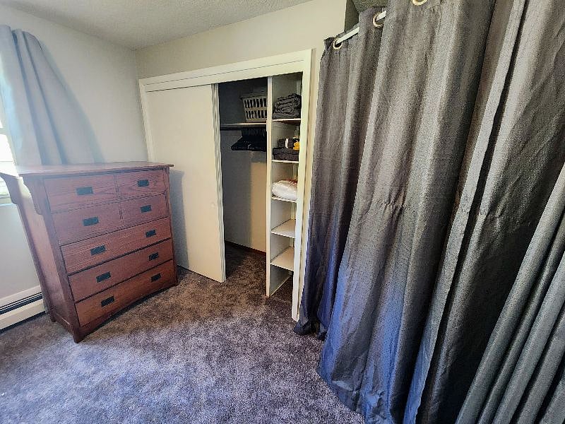 Closet and dresser
