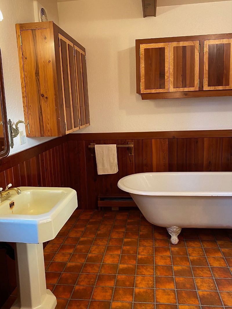 Lower level bathroom