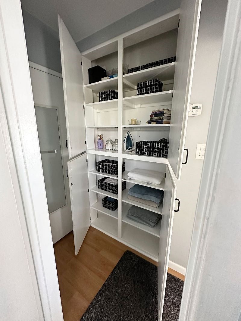 Additional Closet Space - Opened