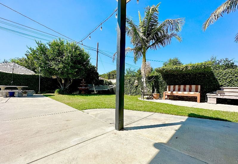 Just imagine working remotely from this outdoor living space.

You'll have your own private outdoor retreat, perfect for morning yoga sessions or unwinding with a good book.