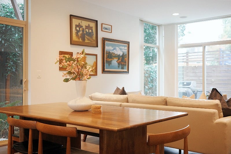 A warm and inviting dinning space for sharing meals and making memories.