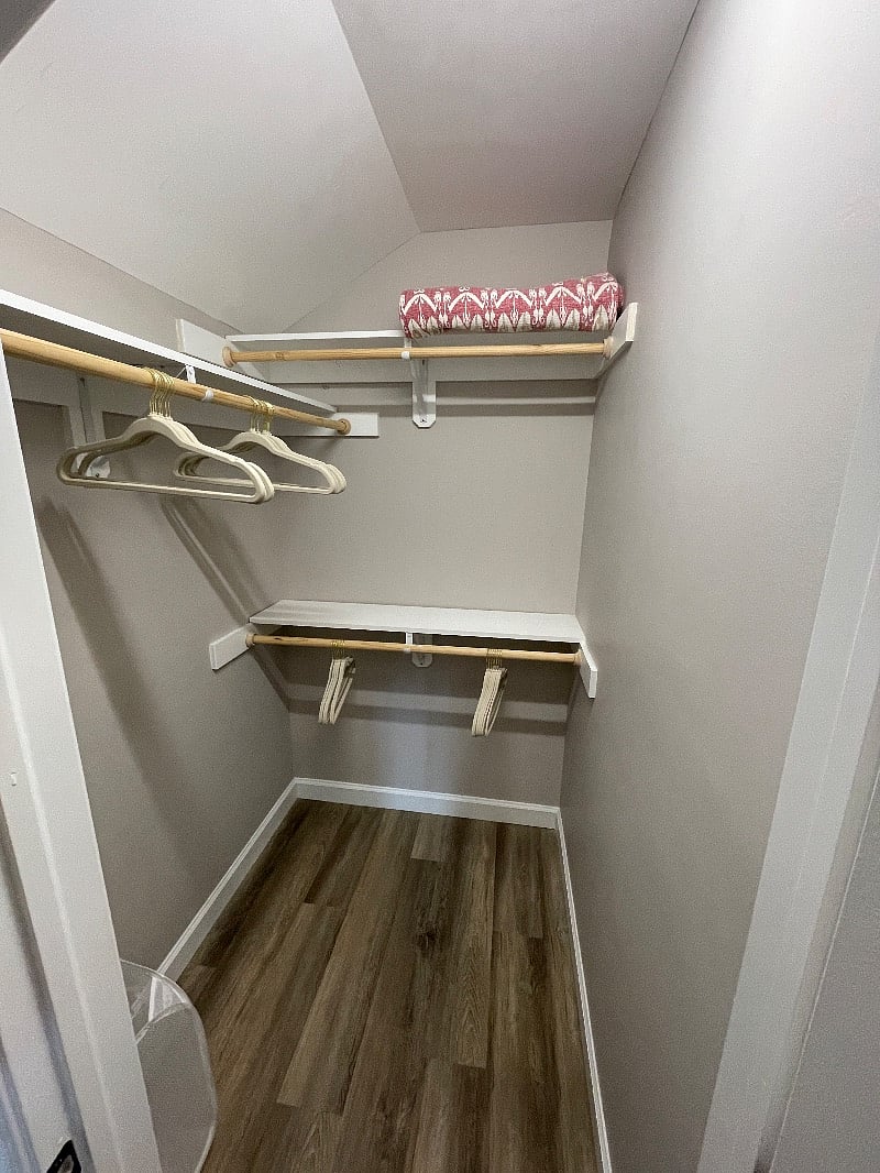 Bedroom 1 walk in closet 