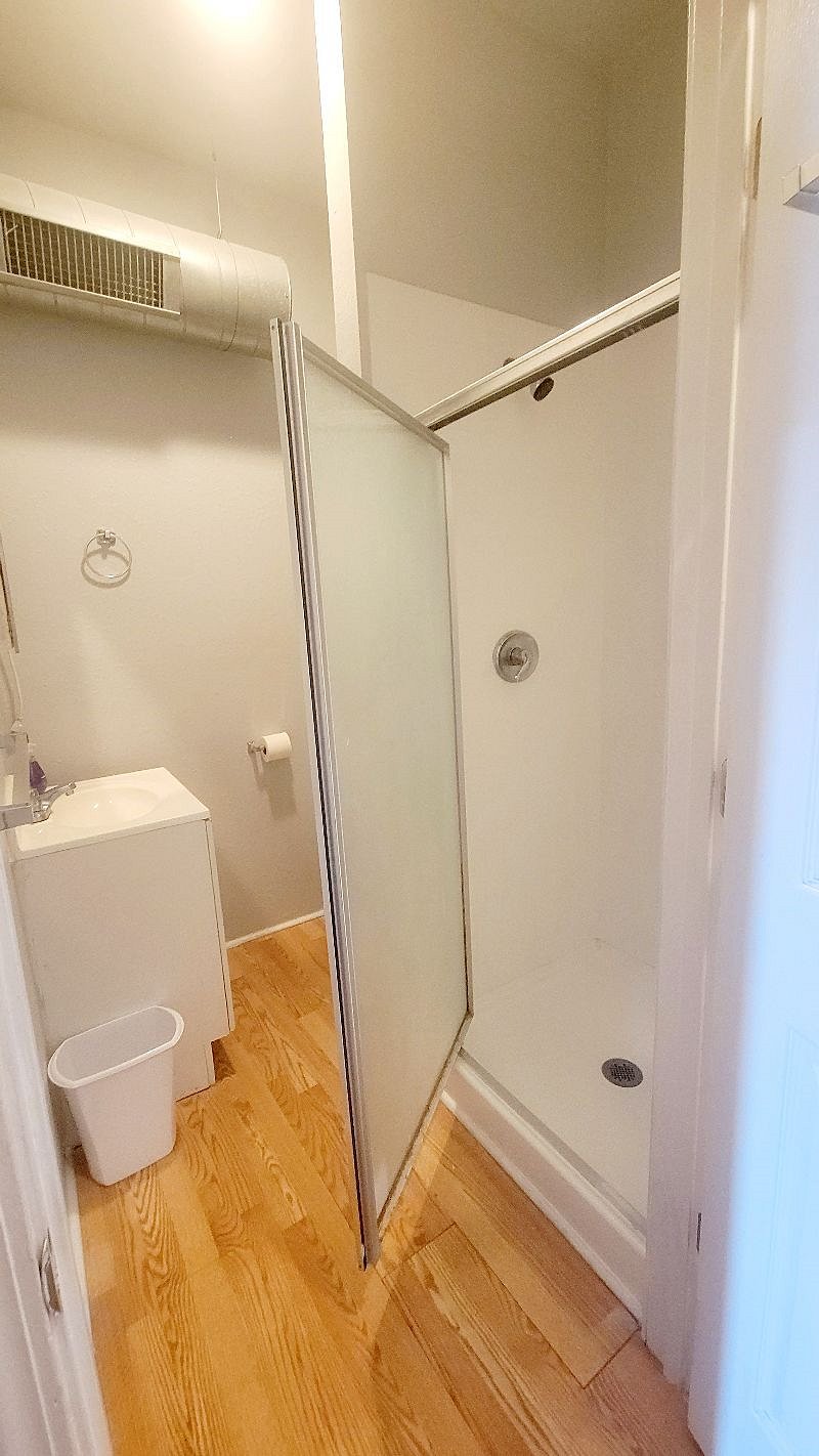 Shower area that supplies hot and cold water!