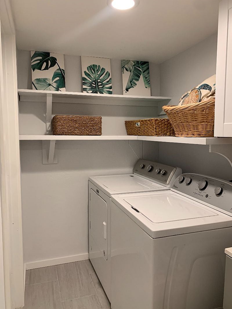 Full size washer and dryer
