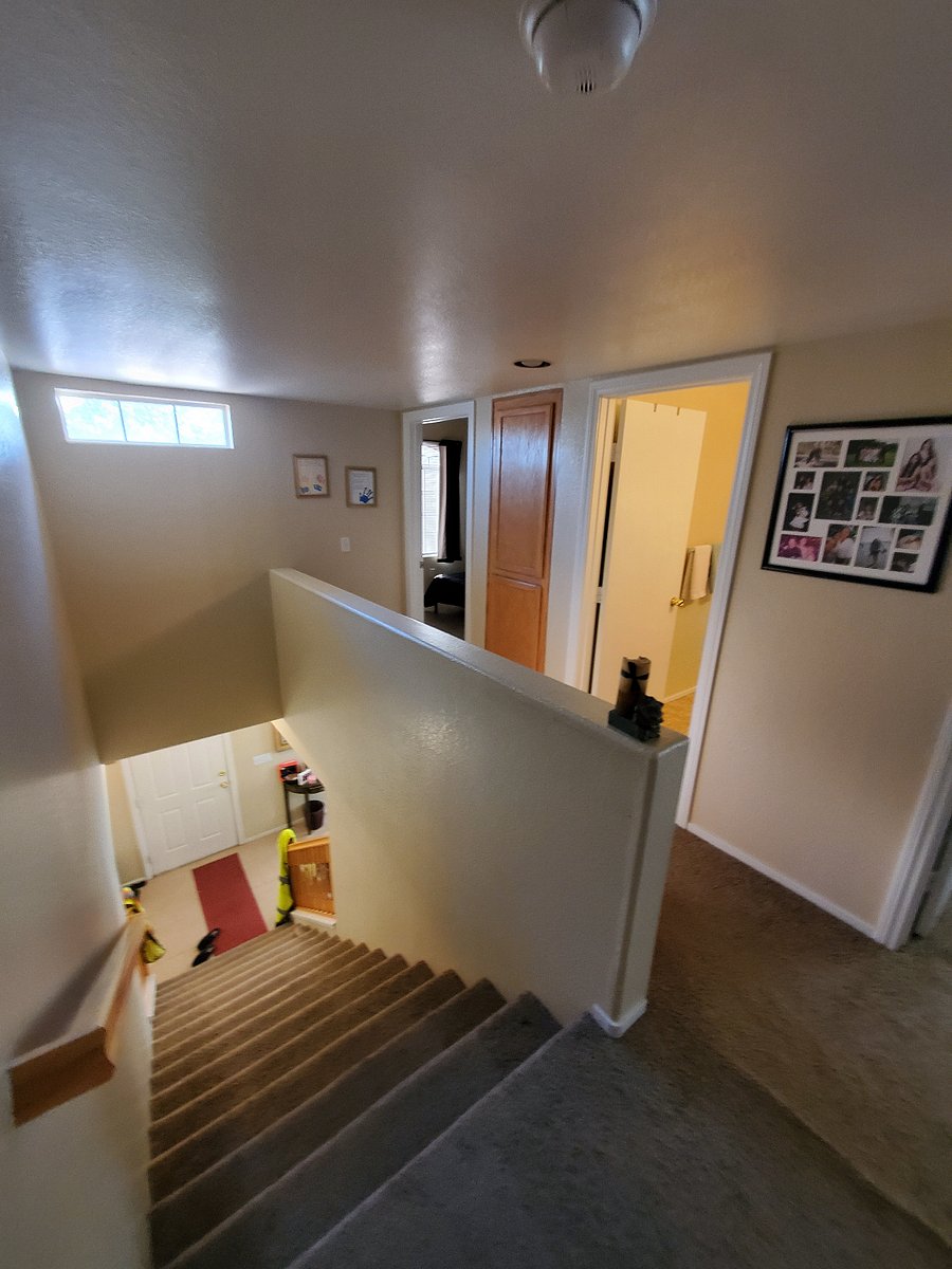 Bedroom upstairs opposite side of homeowners room