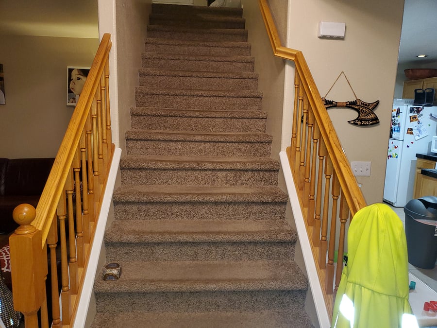 Upstairs to all rooms
