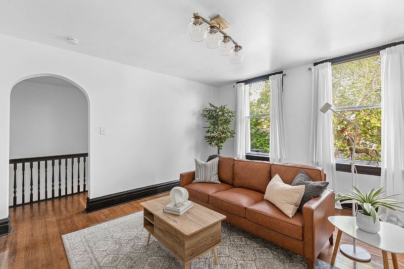 Living Room - view from corner with chair