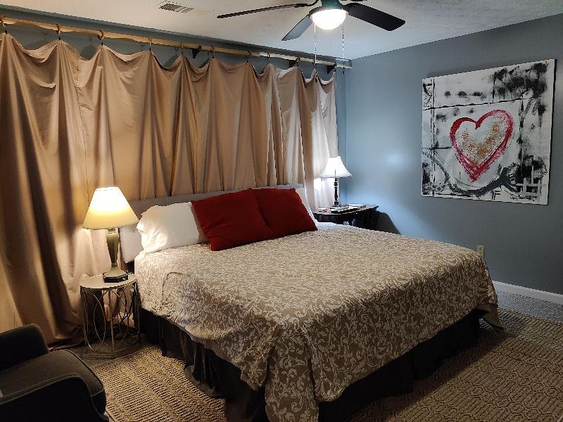 Main Bedroom with Comfy King Bed!