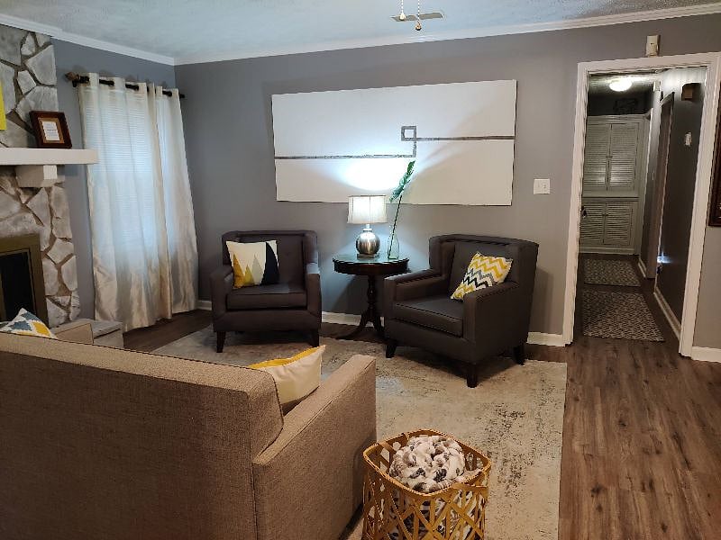 Living Room with Sleeper Sofa