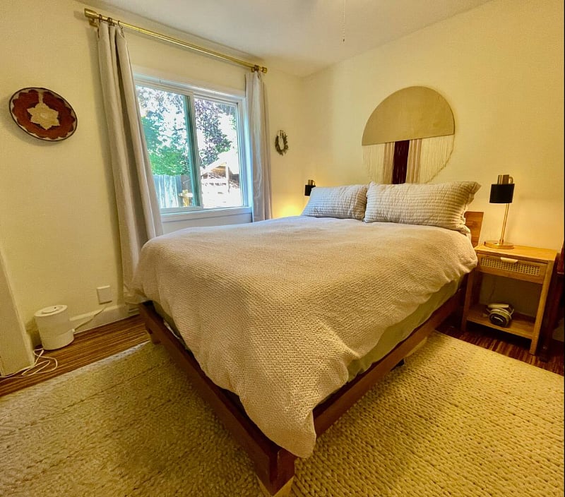 Queen bed #1 