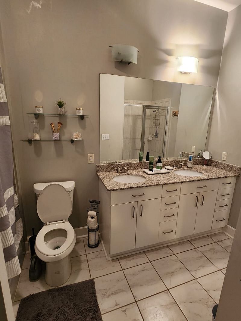 Master bathroom