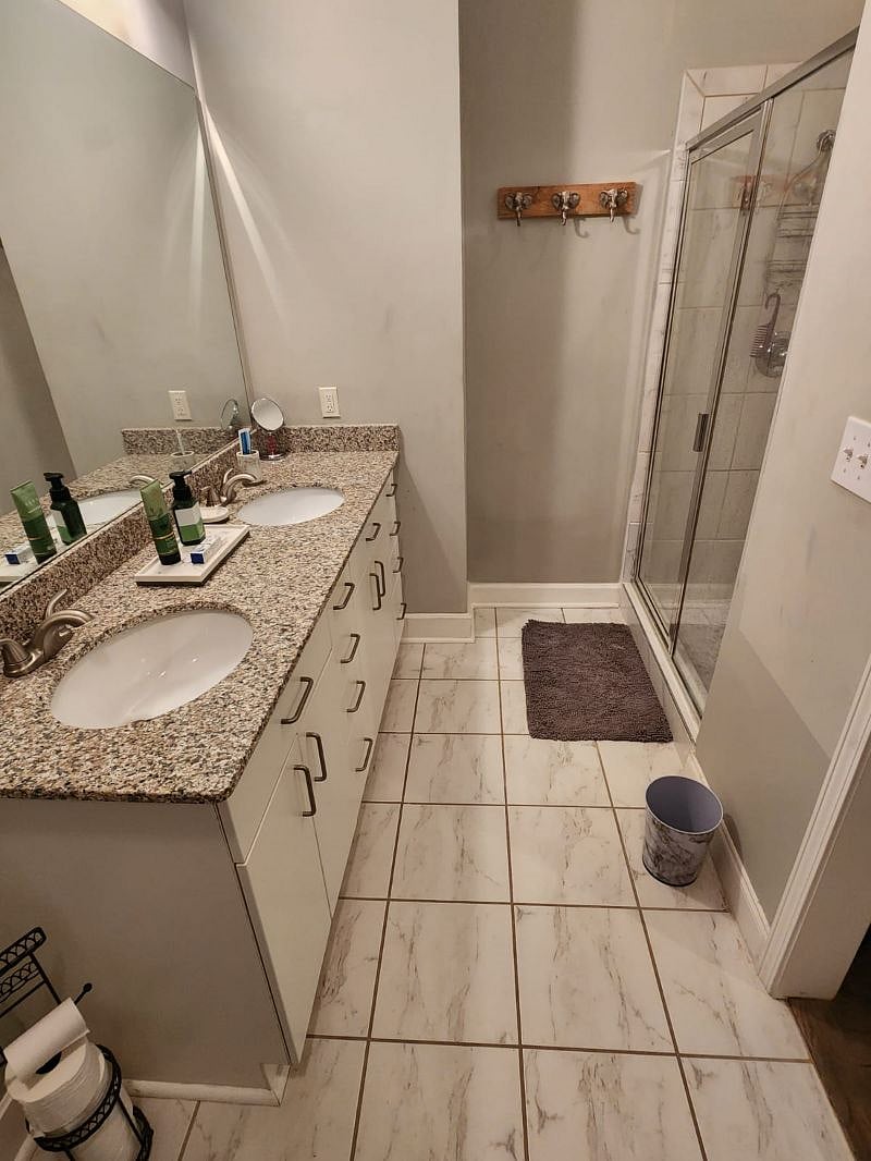 Master bathroom