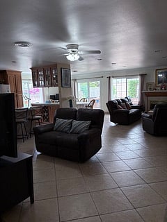 open living room