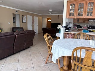 open formal dining looking to living room