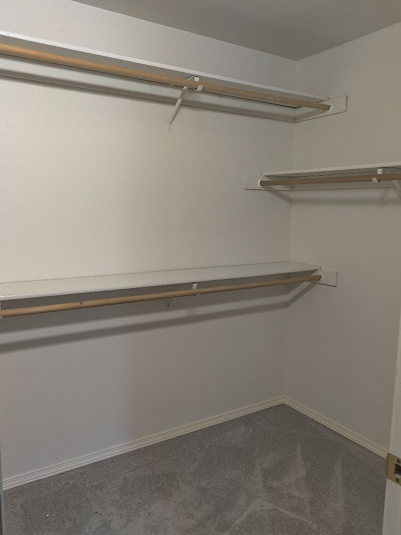 Master walk in closet (very spacious)