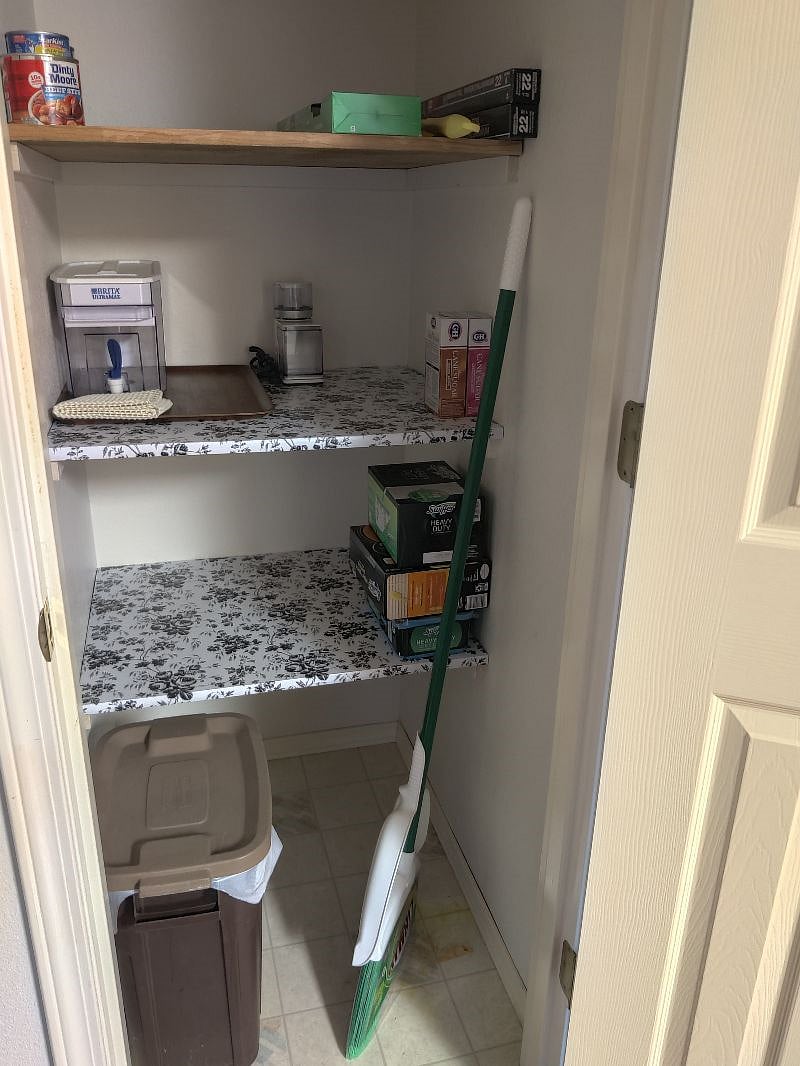 Pantry (to the left of dining nook)