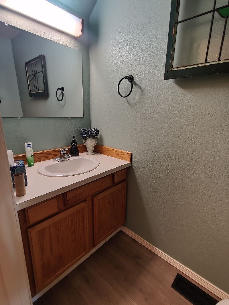 Downstairs half bath