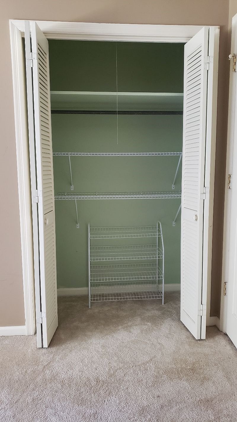 closet and shelving