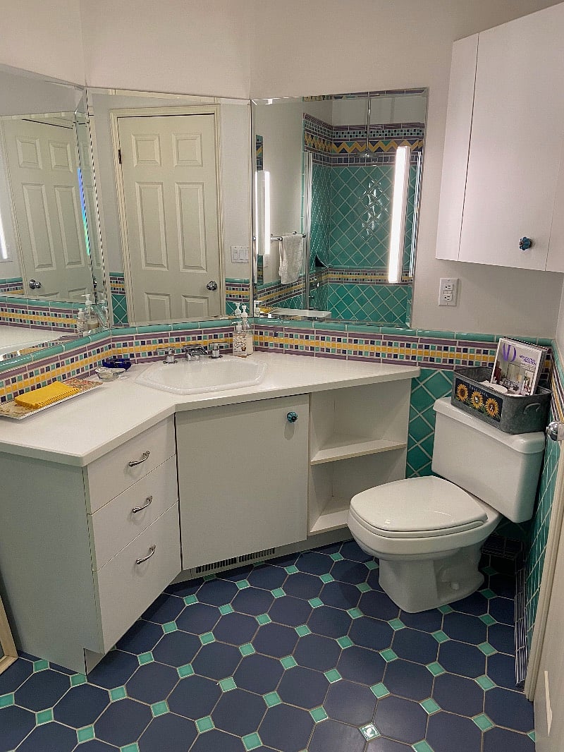 Your bathroom! Lots of storage.
